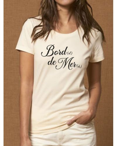 T-shirt femme "Bord(el) de Mer(de)"