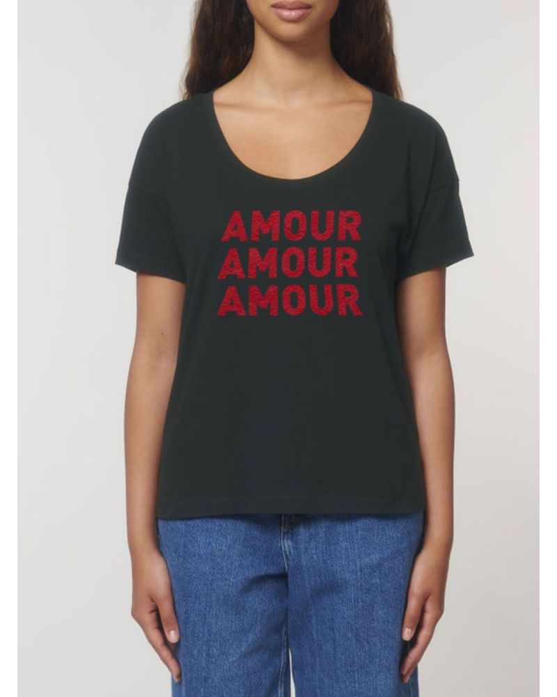 Tee shirt loose AMOUR AMOUR AMOUR