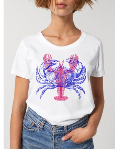 T-shirt femme "Homard/Crabe" par Ruliano des Bois