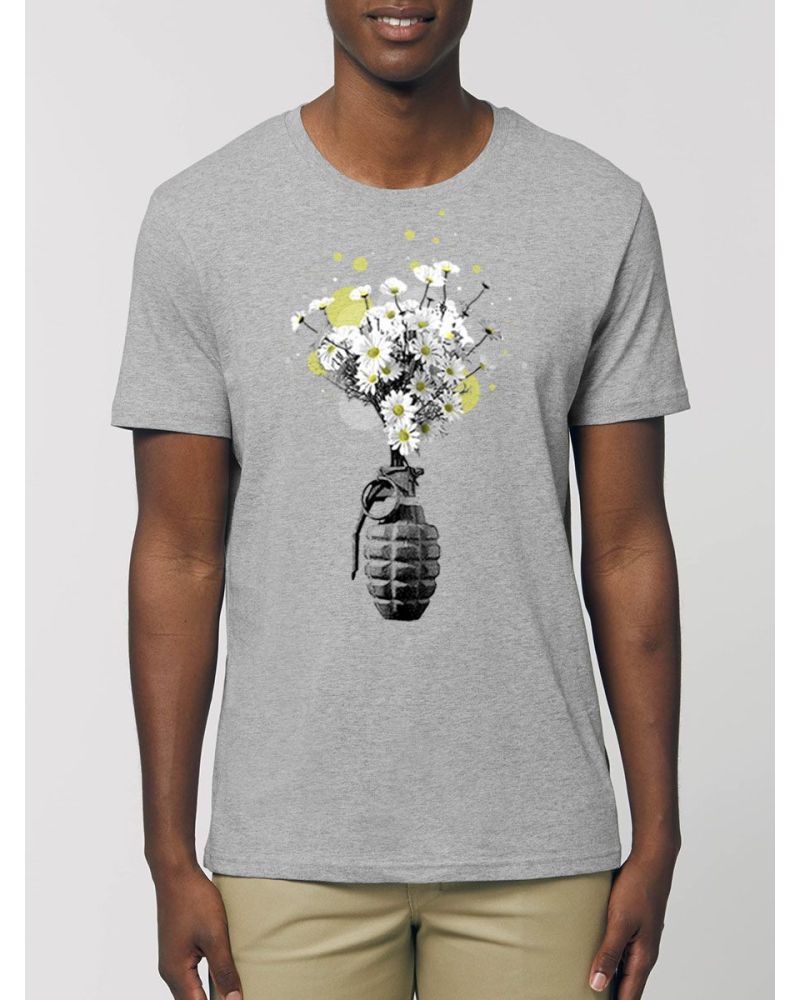 T-shirt homme "Flower Bomb"