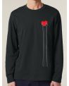 T-shirt manches longues homme "mains cœur"