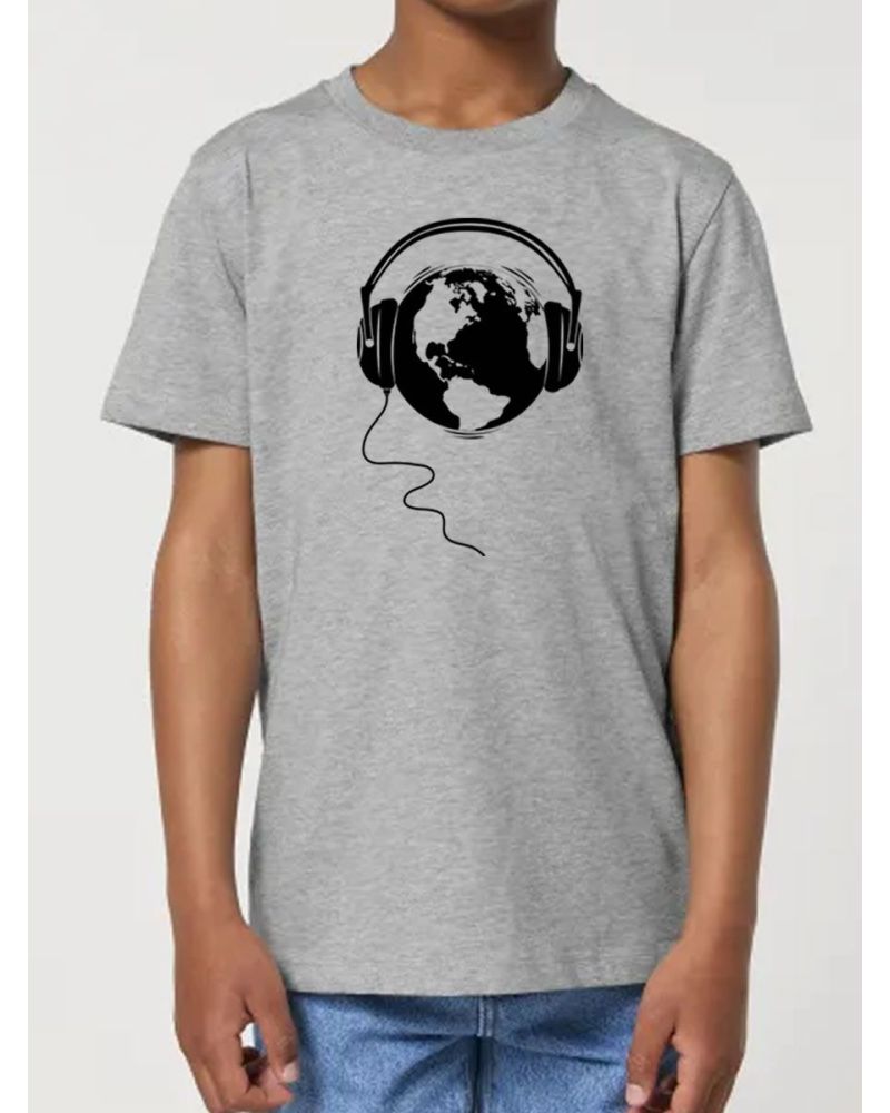 Tee shirt enfant "Ecoute la Terre"