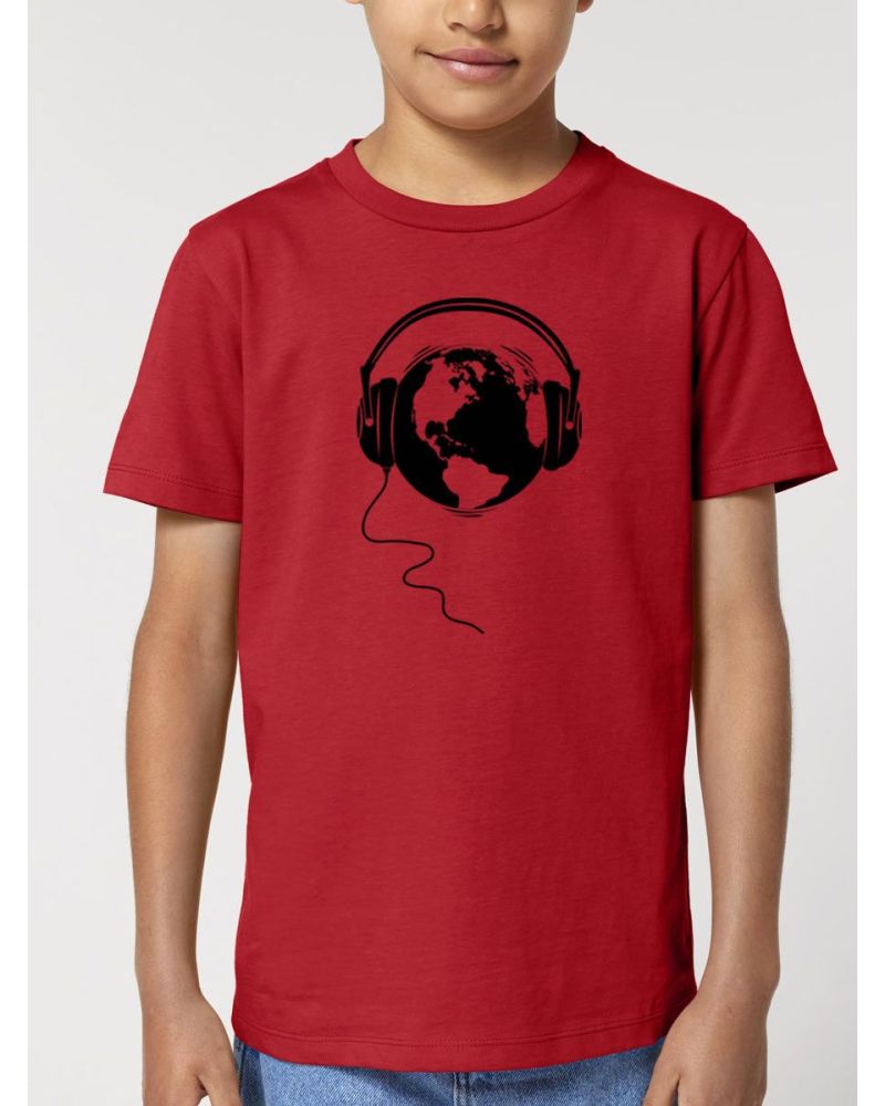 Tee shirt enfant "Ecoute la Terre"