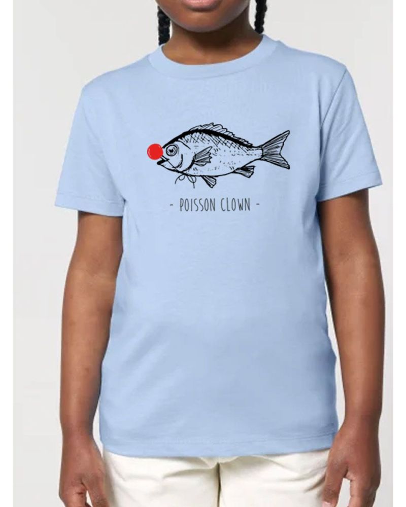 Tee shirt enfant Poisson Clown