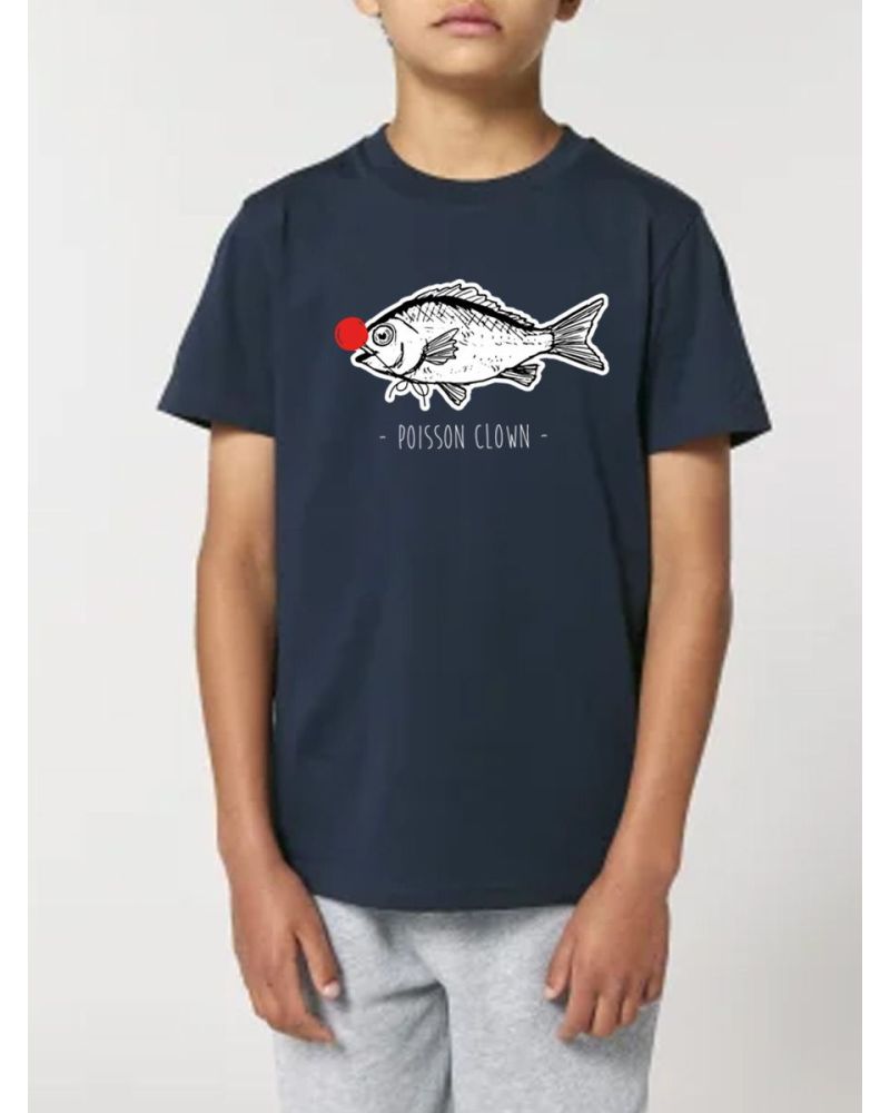 Tee shirt enfant Poisson Clown