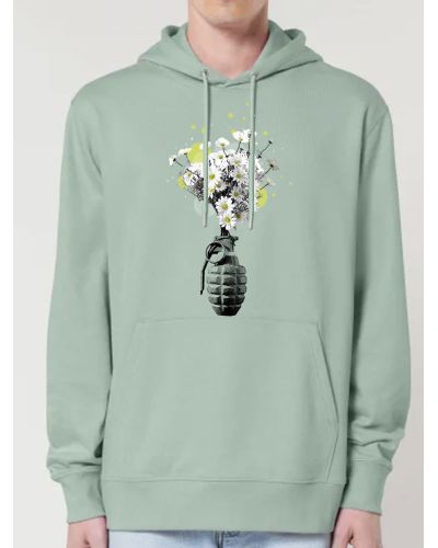 Sweat Homme "Flower Bomb"