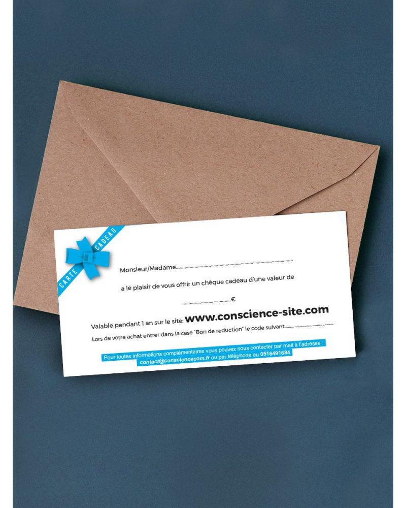 Carte cadeau Conscience
