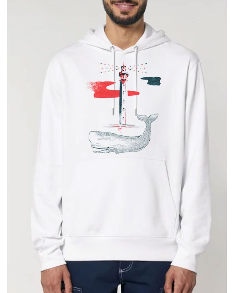 SWEAT HOMME "BALEINE" BY JORDAN GENTES 