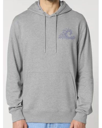 SWEAT UNISEXE CAPUCHE "VAGUE D'AMOUR" BY ATELIER SALÉ