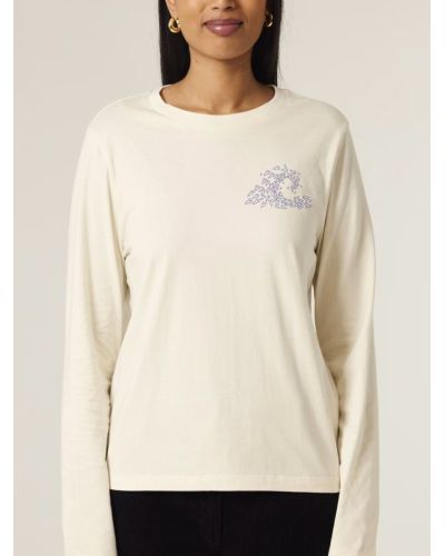 T-SHIRT FEMME MANCHES LONGUES "VAGUE D'AMOUR" BY ALELIER SALÉ