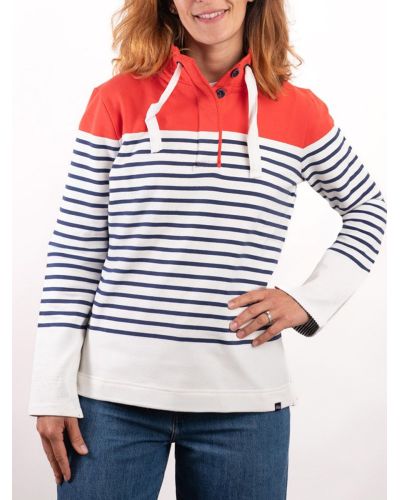 Sweat Génois en molleton – Style marin décontracté