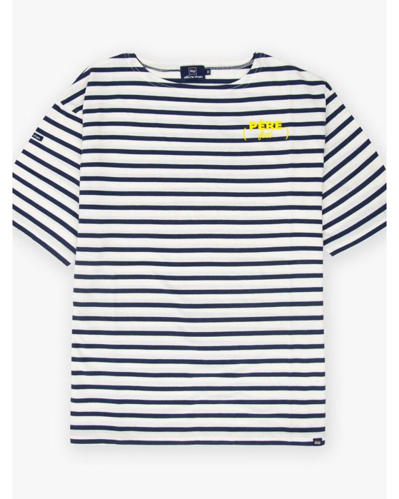 Marinière Brest à manches courtes en coton – L’authentique version estivale