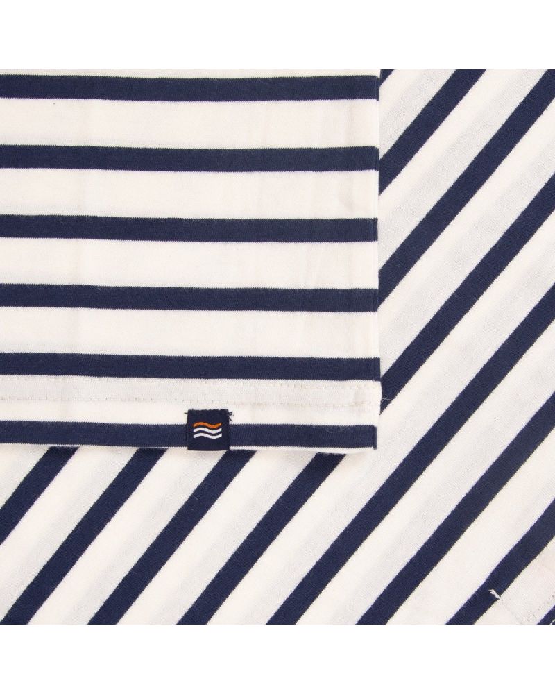 Marinière Brest à manches courtes en coton – L’authentique version estivale