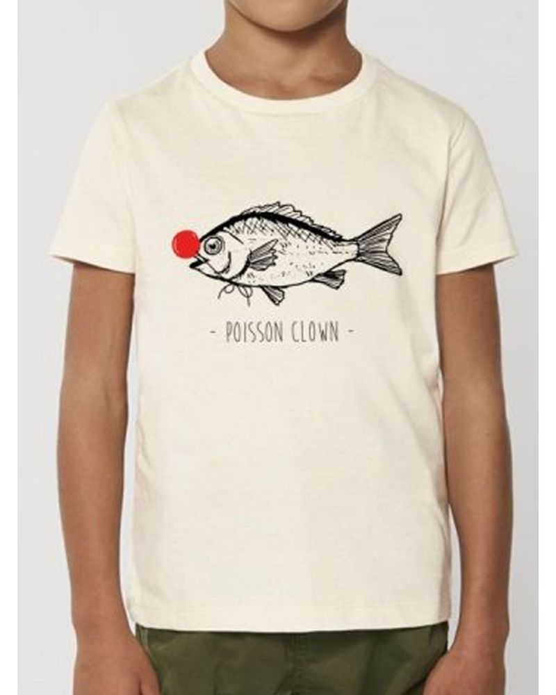 Tee shirt enfant Poisson Clown