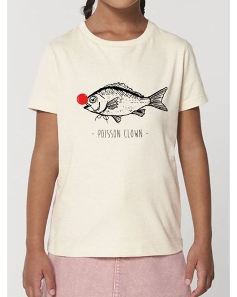 Tee shirt enfant Poisson Clown