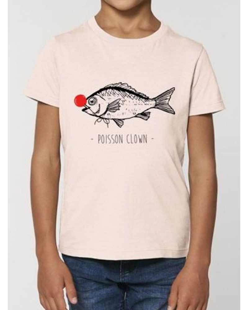 Tee shirt enfant Poisson Clown