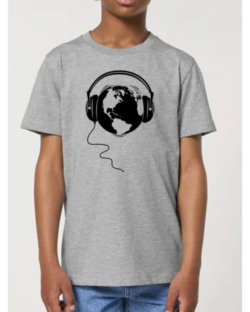 Tee shirt enfant "Ecoute la Terre"