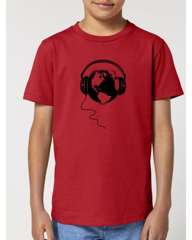 Tee shirt enfant "Ecoute la Terre"