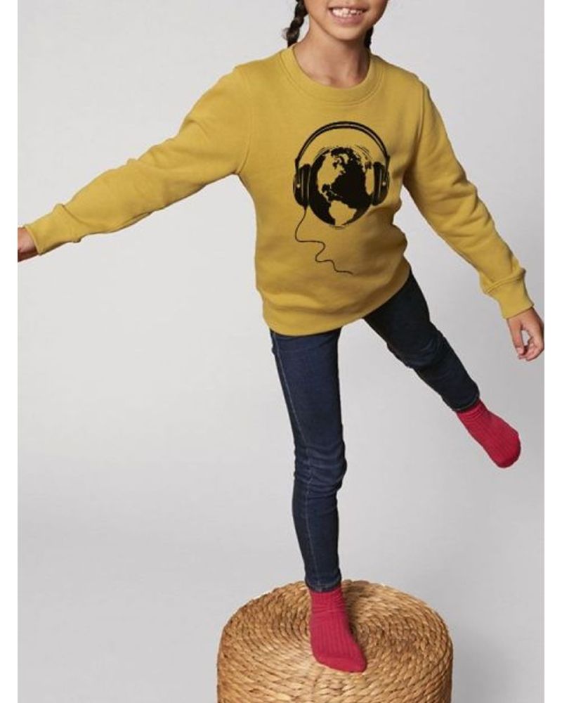 Sweat enfant "Ecoute la Terre"
