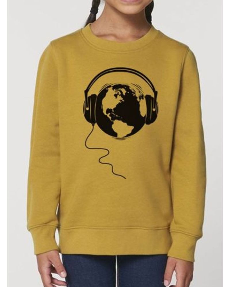 Sweat enfant "Ecoute la Terre"