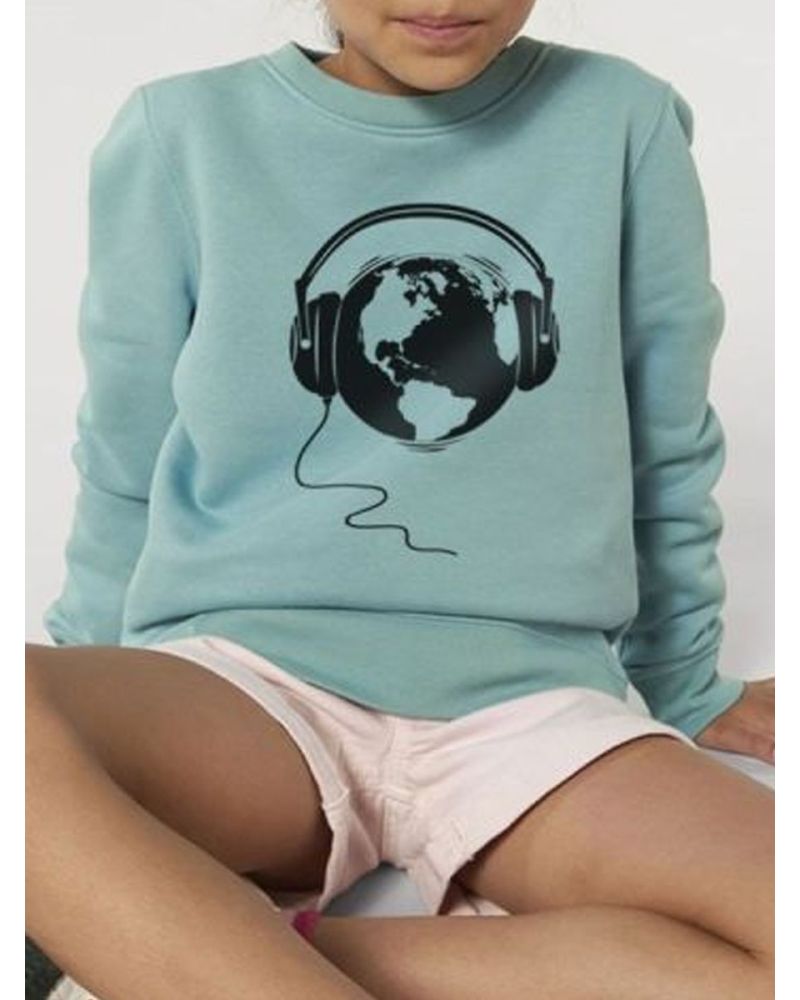 Sweat enfant "Ecoute la Terre"
