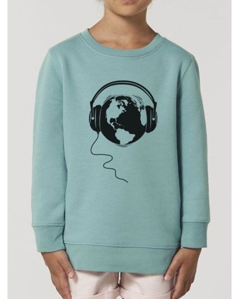 Sweat enfant "Ecoute la Terre"