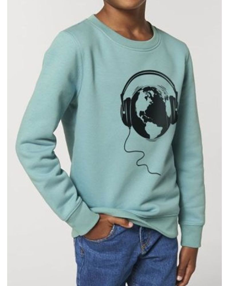 Sweat enfant "Ecoute la Terre"