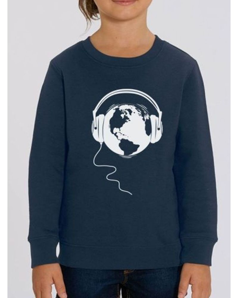 Sweat enfant "Ecoute la Terre"