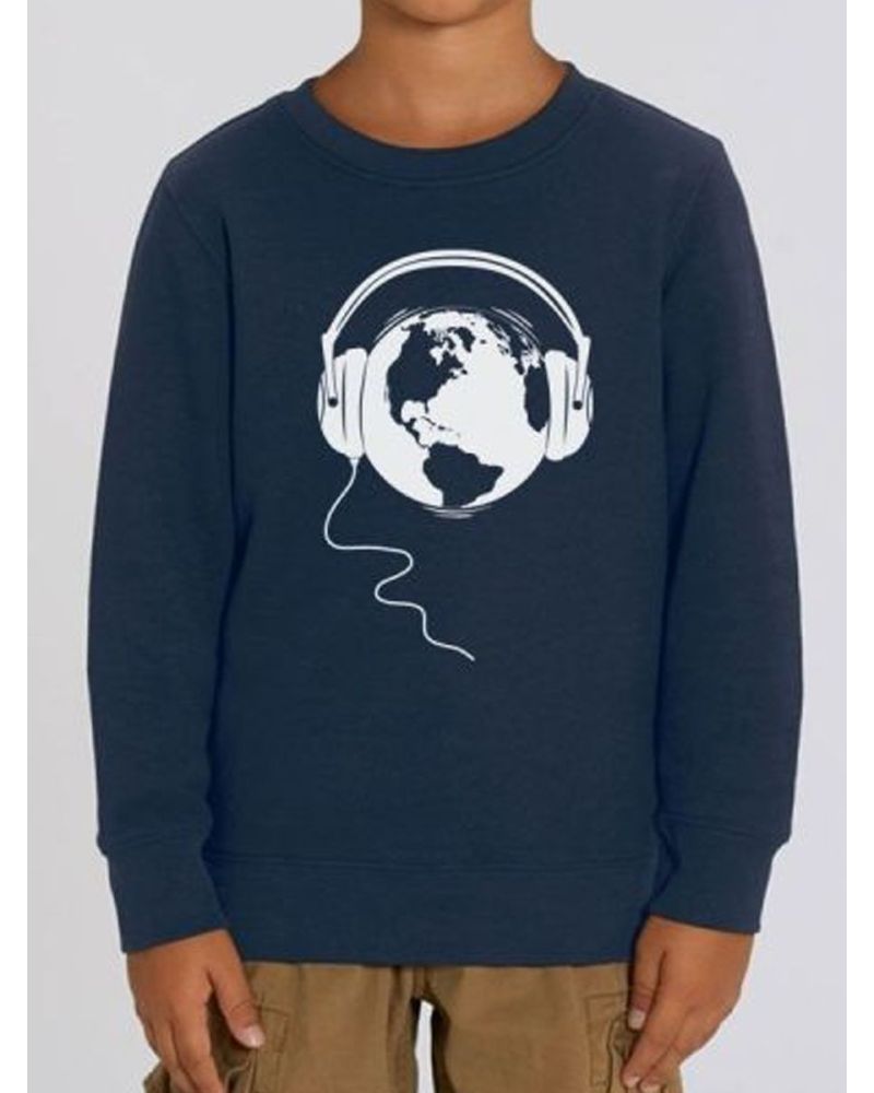 Sweat enfant "Ecoute la Terre"