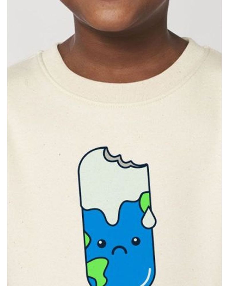 Sweat enfant Non à la fonte des glaces