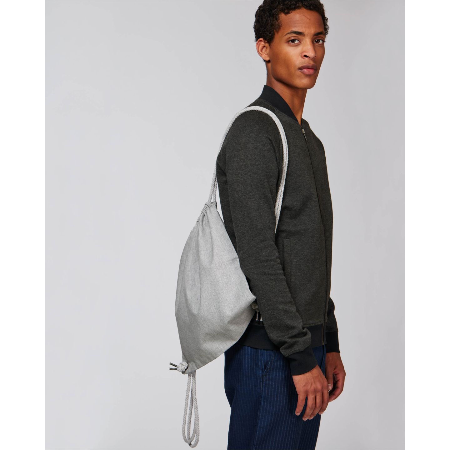 Gym Bag - Heather Grey